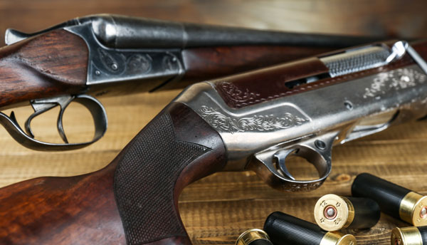 antique and fancy engraved shotguns